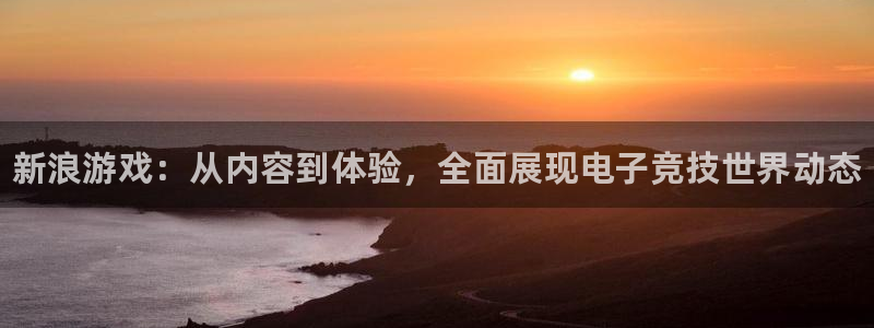 奇亿娱乐注册服务条款：新浪游戏：从内容到体验，全面展现电子竞